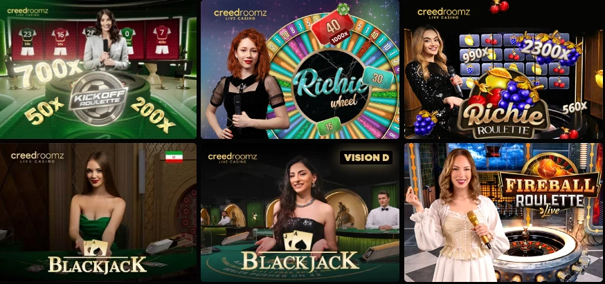 Betfido live games